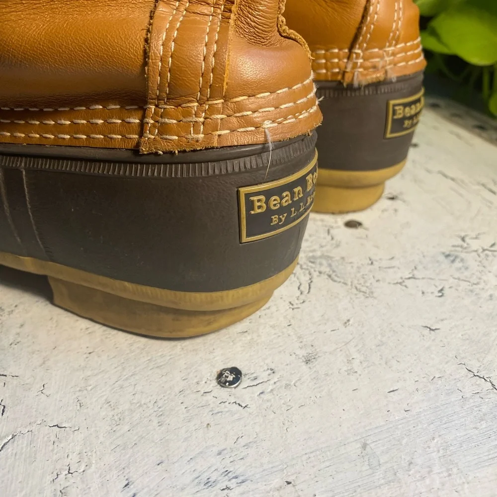 LLBean Duck Boots Men’s 6 Brown